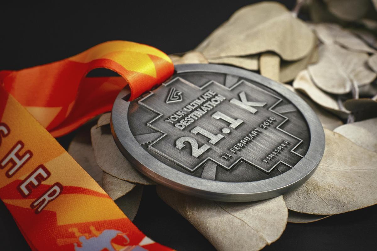 เหรียญ Buriram Marathon 2018
